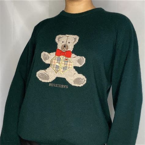 burberry bear canada|burberry teddy bear sweaters.